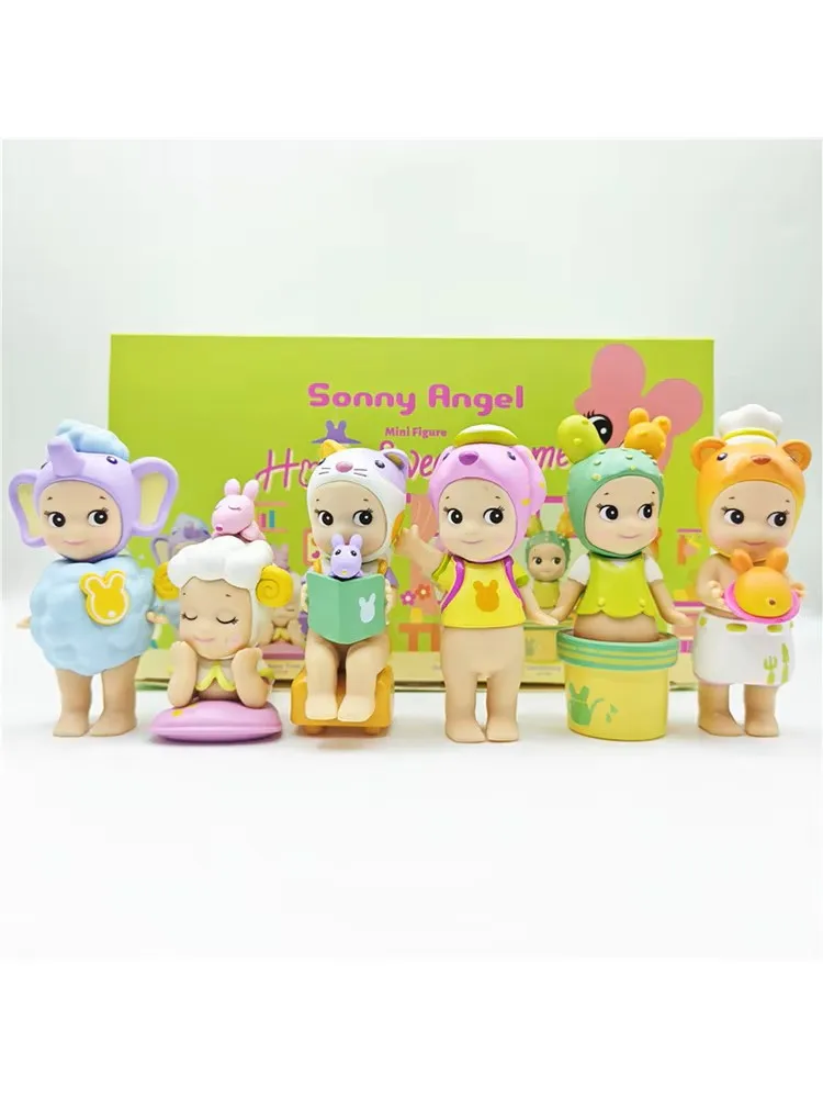 

1/6PCS Cartoon Character Blind Box Desktop Decorative Figurine Small Gift for Presenting