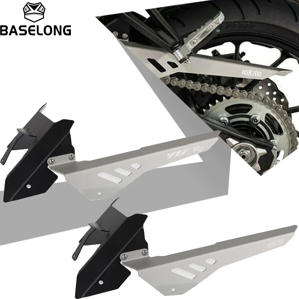 

For Yamaha XSR700 XSR 700 XTribute 2016-2017-2018-2019-2020-2021-2022-2023-2024 YZFR7 2022-2025 Moto Rear Chain Guard Cover