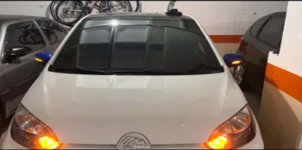 2 Stück Dynamische LED-Blinkpfeil-Rückspiegelbeleuchtung für Volkswagen GOL G6 G7 G8 FOX UP! POLO Golf 4.5 Vento Voyage Saveiro CrossFox – Detail 14