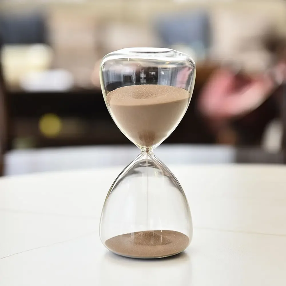 Color Hourglass Sand Timer Kitchen School Modern Crystal Hour Glass Sandglass Sand Clock Tea Timers Home Decoration Gift