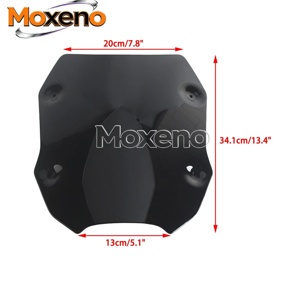 Heat Endurance Polycarbonate Windscreen Black Smoke Wind Protection Seamless Mounting Simple Installation For Yamaha Tracer 9 GT