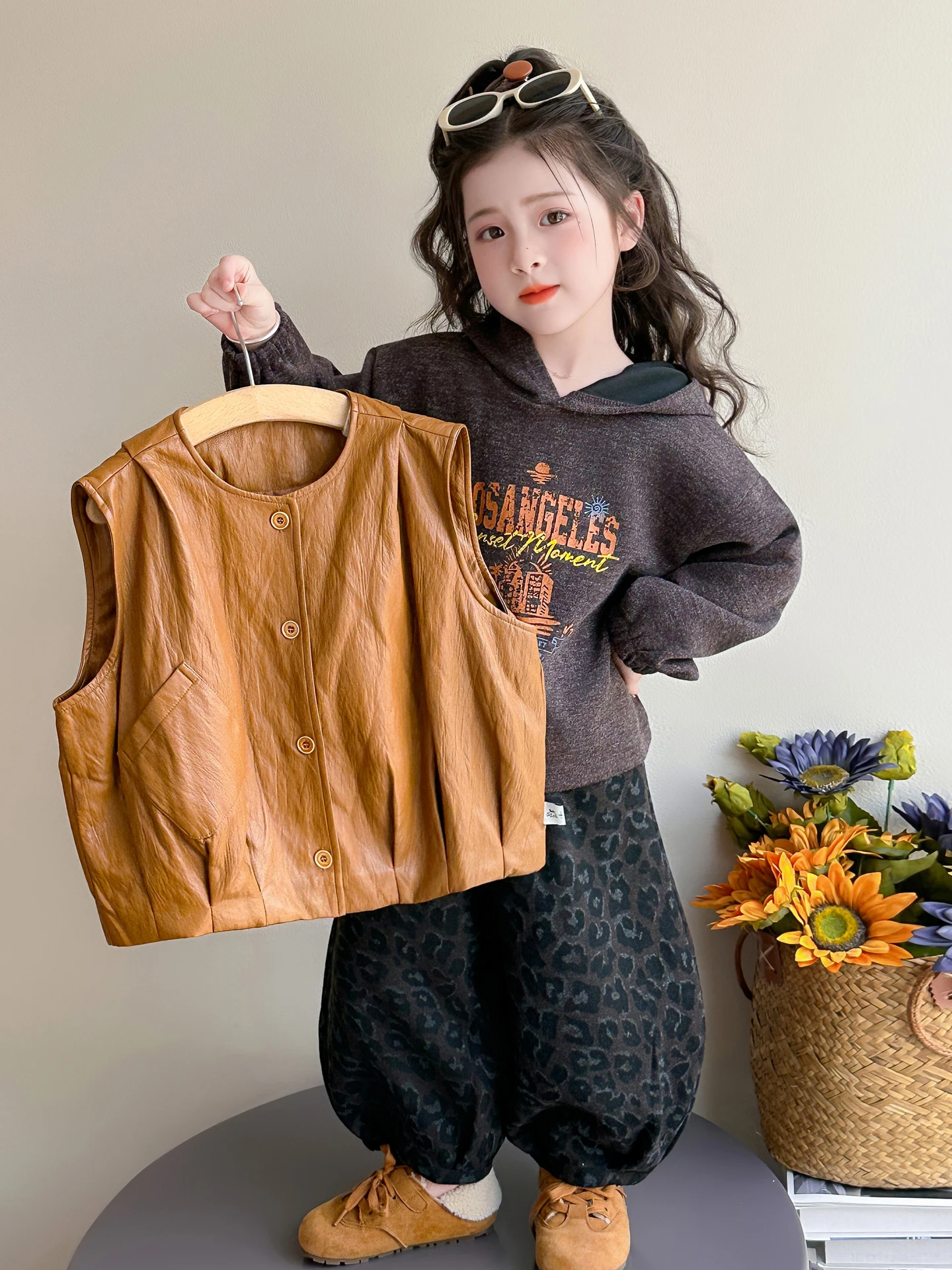 gilet-en-cuir-pu-sweet-cool-ensemble-de-sweat-a-capuche-tendance-pour-enfants-style-coreen-pour-bebes-tenue-de-printemps-automne-pour-filles-trois-pieces