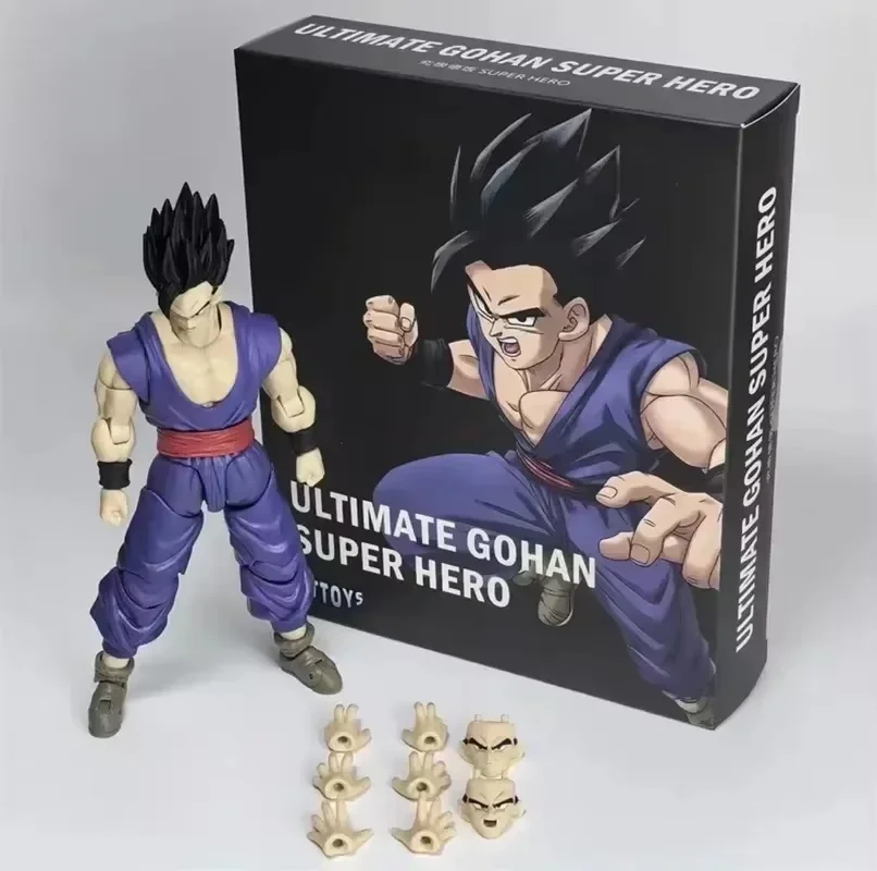 Gohan Beast Figures Action Model Toy New Cttoys Son Anime Dragon Ball Ultimate Gohan Super Hero Figura Pvc Toy Boy Birthday Gift