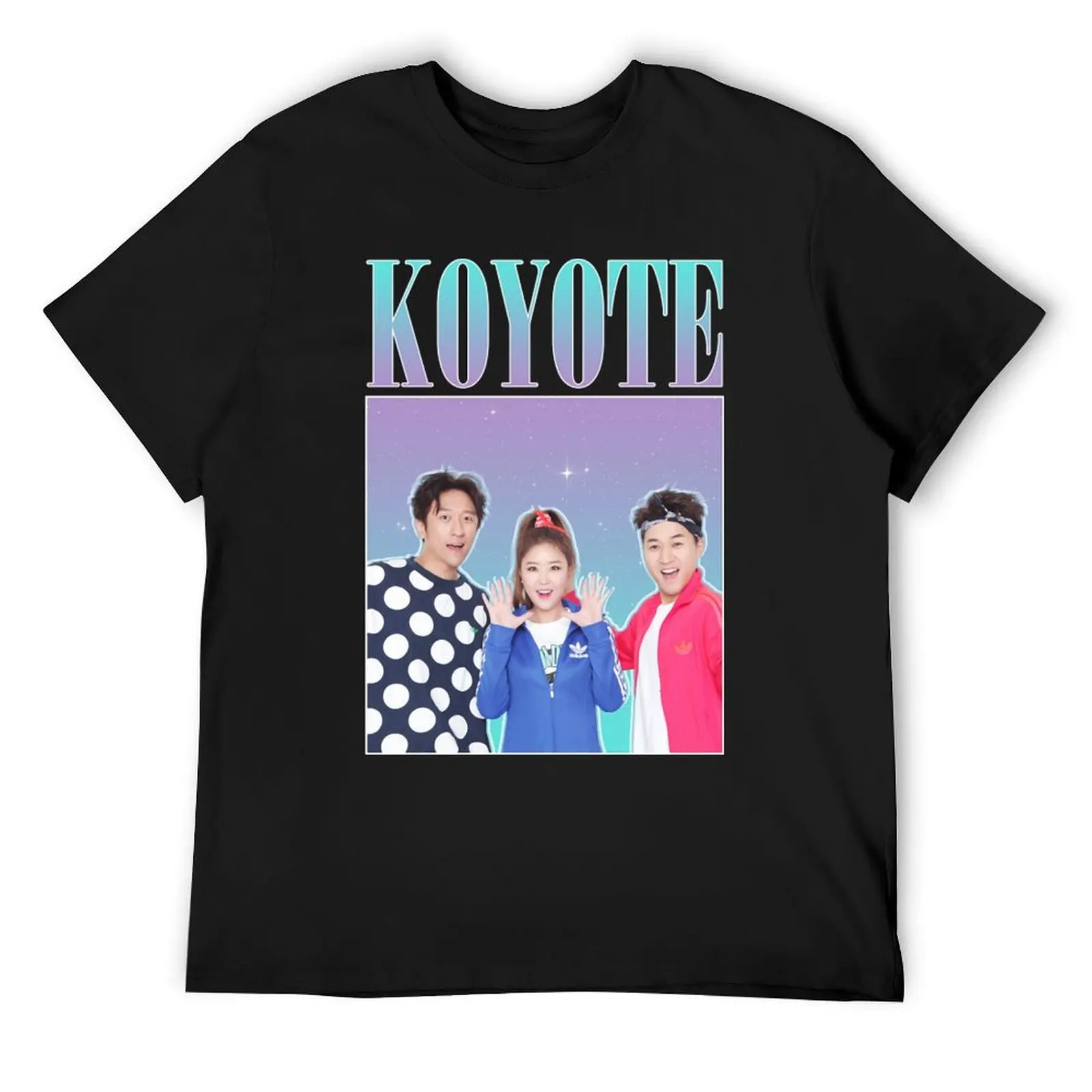 Koyoté Homágé Vintágé Désign T-Shirt shirts graphic tee anime clothes cute clothes quick drying men workout shirt