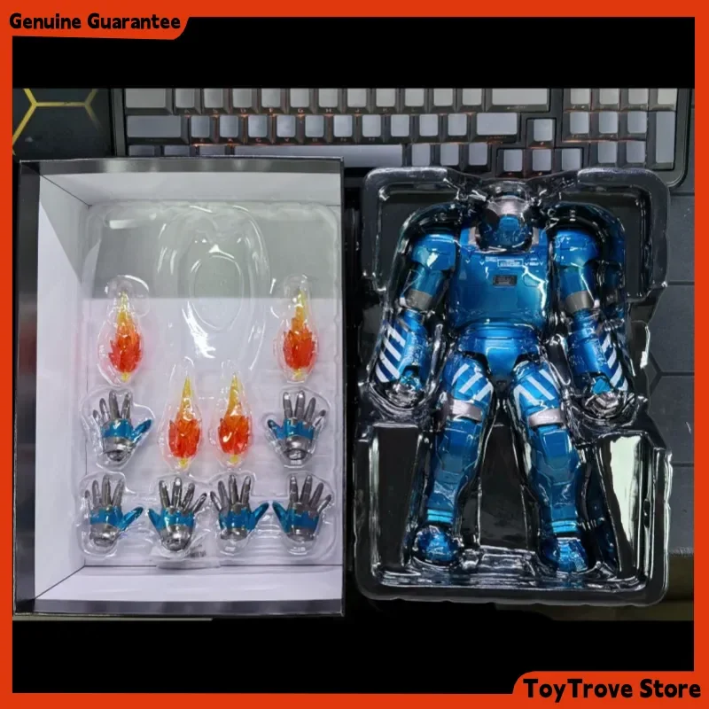 

Новинка в наличии Zd Iron Man Movie Tony Stark Mk38, фигурки героев, подвижные шарнирные сборные модели, игрушки, украшение для рабочего стола, праздничные подарки