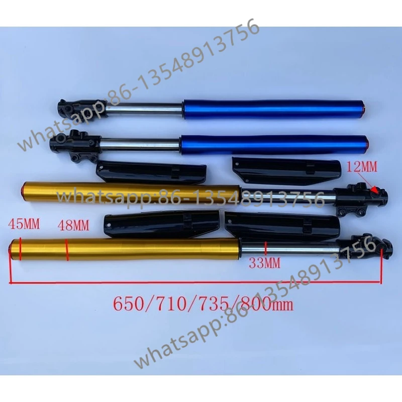 

Off-Road Motorcycle Accessories 710/800MM Inverted Front Shock Absorber with Director Front Fork