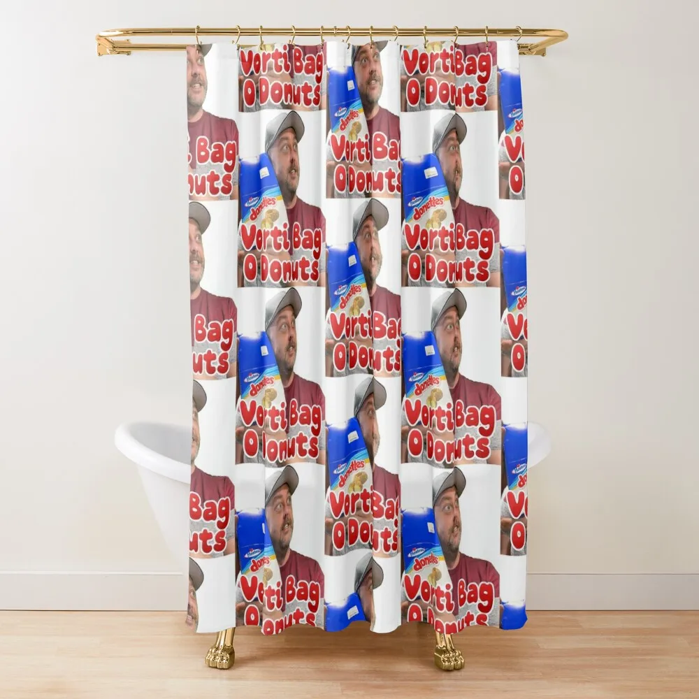 

Vorti Bag O Donuts! Shower Curtain Elegant Bathroom Bathroom Decor Waterproof Fabric Bathroom Shower Curtain