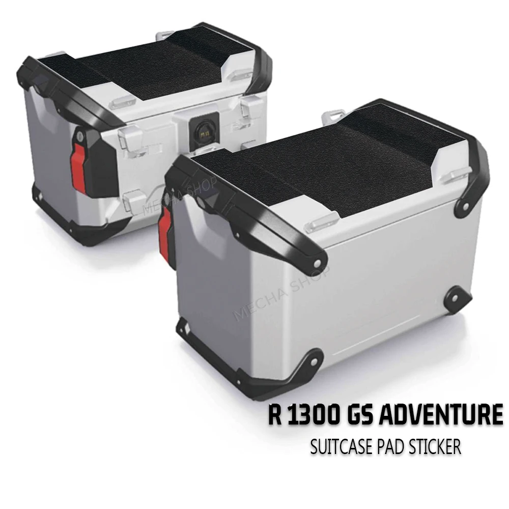 ل R1300GS ADV 2025 الدراجات النارية الجانب حالة منصات السلة مجموعة غطاء R 1300 GS مغامرة إيفا زلة ملصق عدة منصات واقية