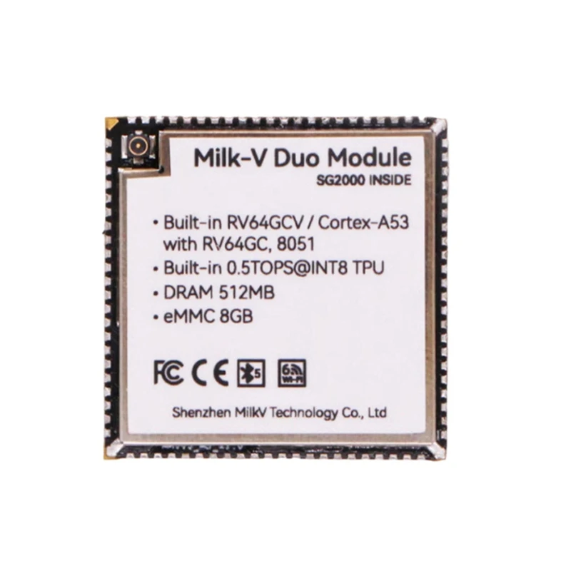 

Milk-V Duo Module 01 SG2000 Core Module RISC-V 512MB Ideal For Advanced Computing No_WIFI-No_Emmc