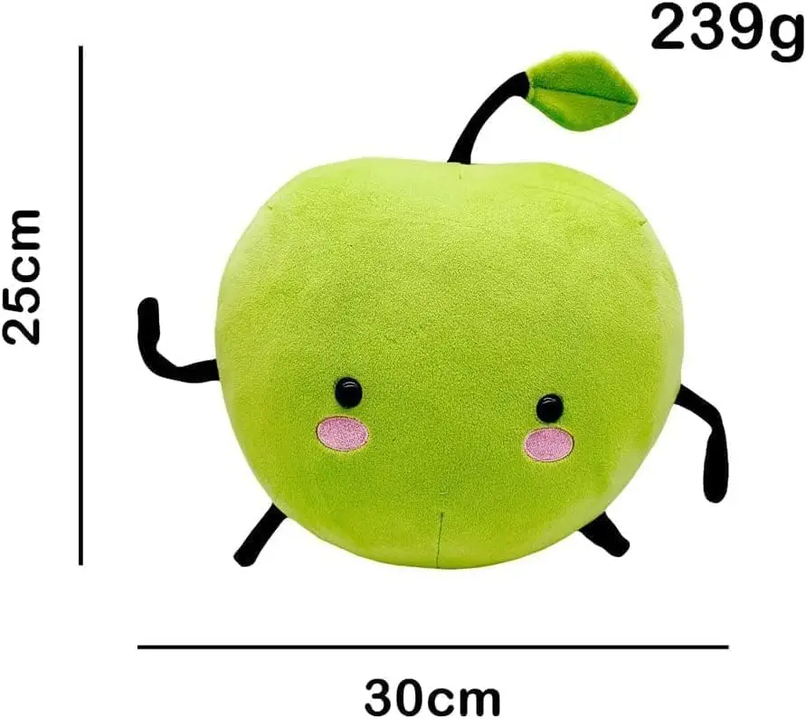 Stardew Plush Toy Valley Doll Figure Apple Junimo plush plants Stuffed Animal Green Soft plush pillow, Best Gift for your family