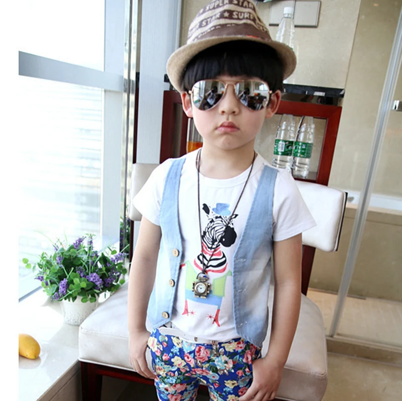 Children's student sunglasses men and women color reflective sunglasses toad mirror cute baby kids sun glasses image 4