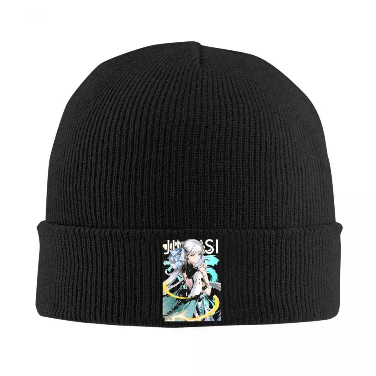 Wuthering Waves Jinhsi Hat Autumn Winter Beanies Baggy Anime Game Caps Female Male Skullcap