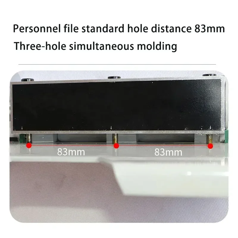 New Upgrade Document Punching Binding Machine Manual Hole Puncher Data Puncher Financial Voucher A4 File Folder Puncher Cadre Pe