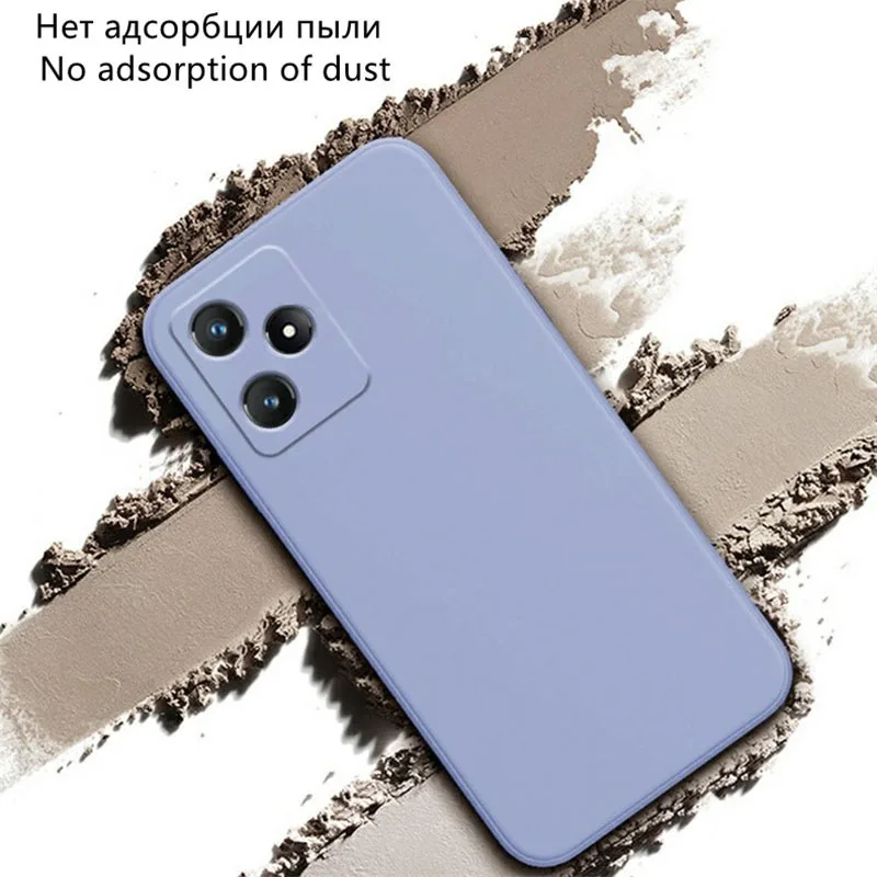 For Realme Note 50  Case Cover Realme Note 50 Funda Coque Shell Soft TPU Original Liquid Silicone Bumper For Realme Note 50
