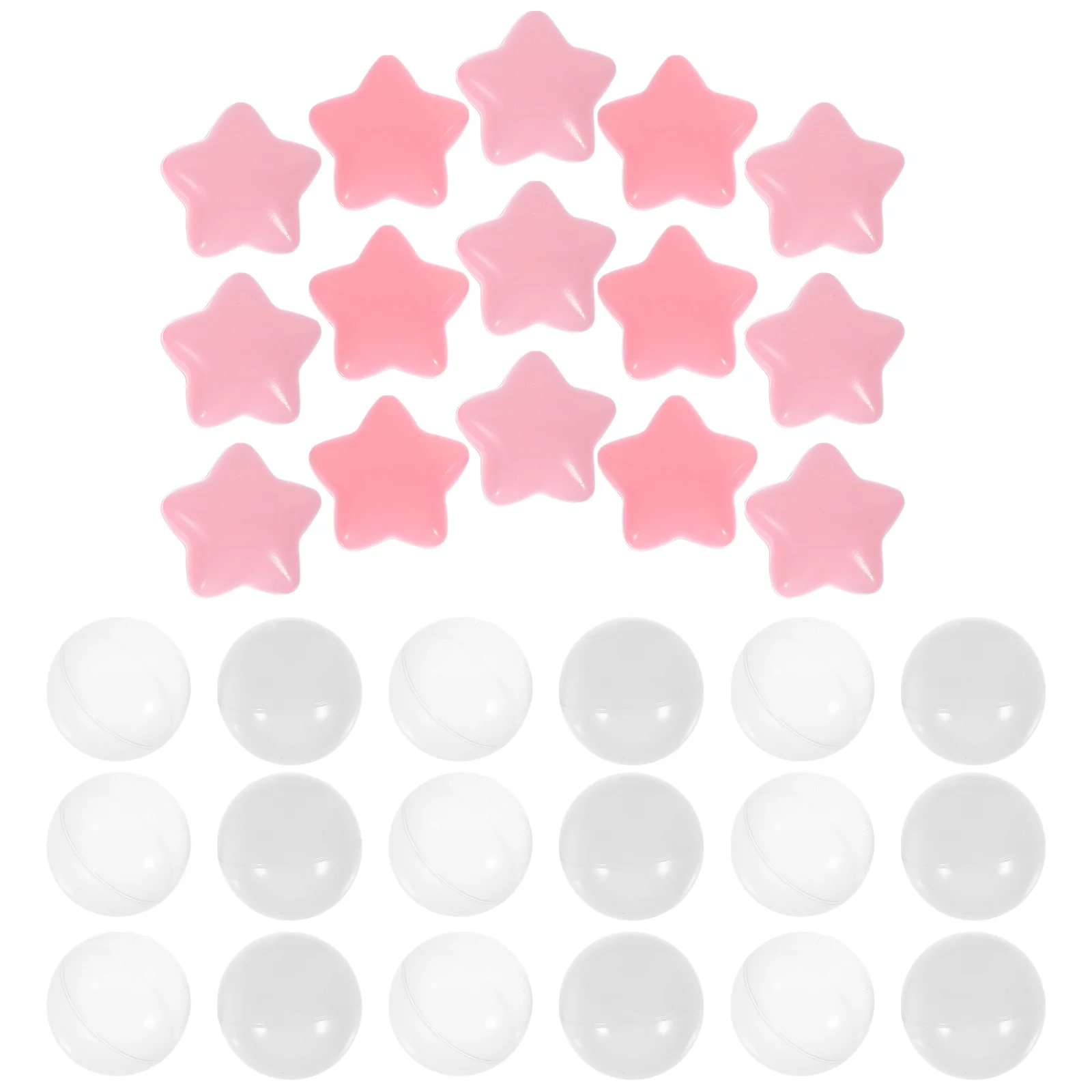 100 pezzi Ocean Ball Star palline da piscina rotonde in plastica morbida per bambini giocano con palline da nuoto per bambini giocattoli creativi per il nuoto