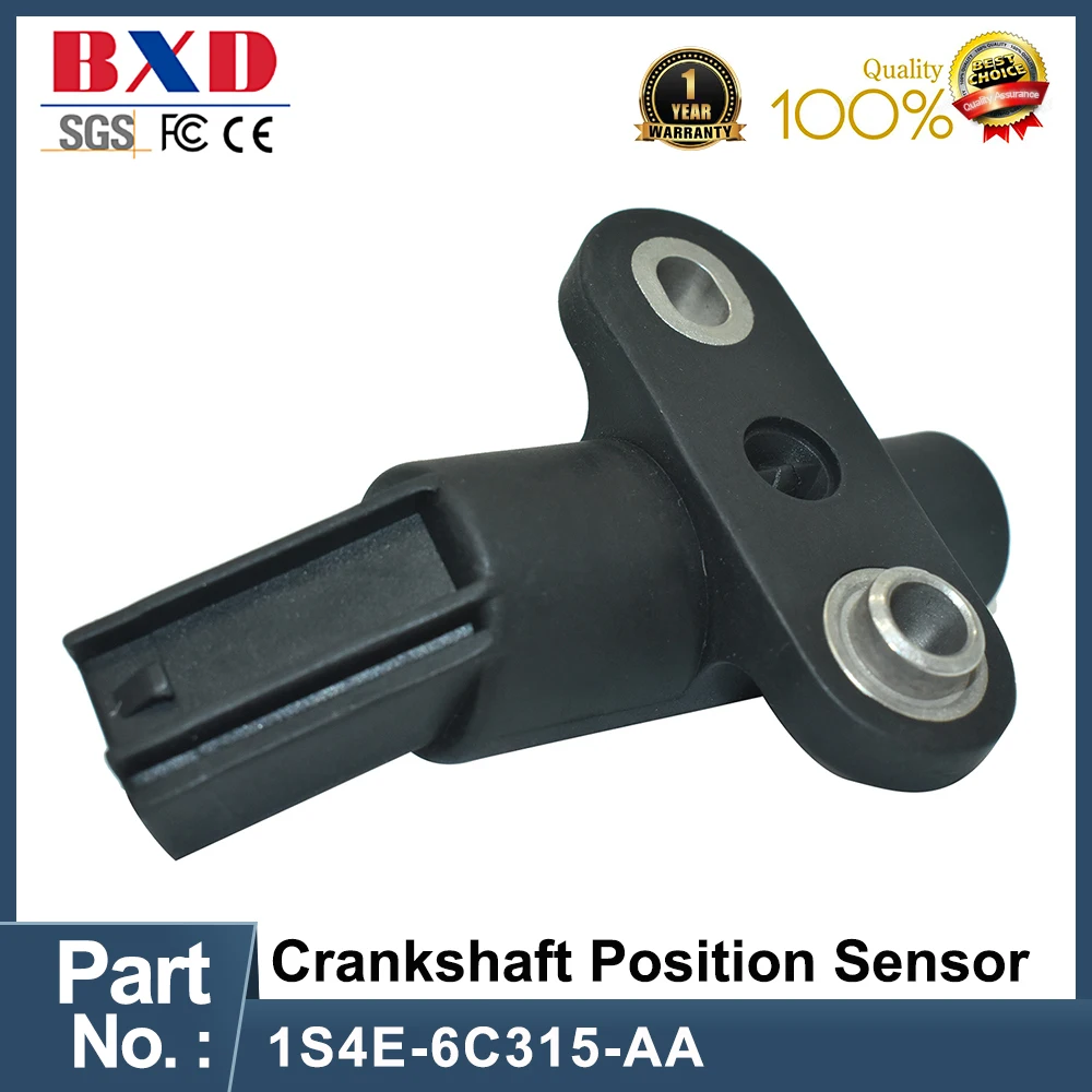 1S4E-6C315-AA CPS Crank Crankshaft Position Sensor For Ford Escort Focus Mercury Cougar Tracer (1991-2004, 2.0L/1.9L) 1S4E6C315A