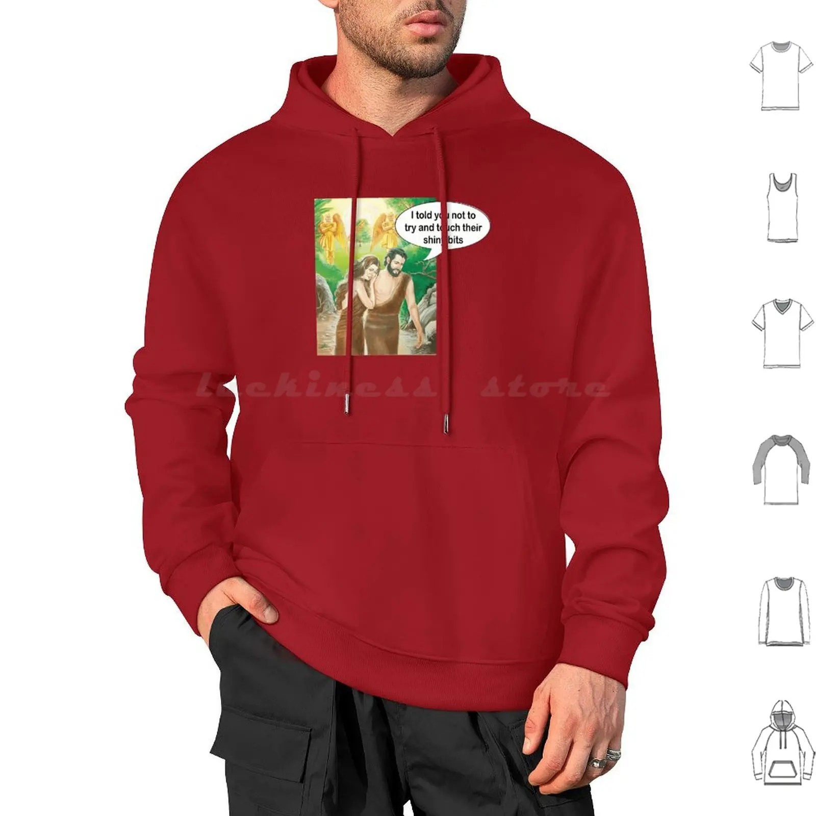 Adam y Eve divertido jardín de Eden Meme sudaderas con capucha de manga larga Exjw Xjw Exjehovahswitness Exborg Borg Theborg Ex Cult