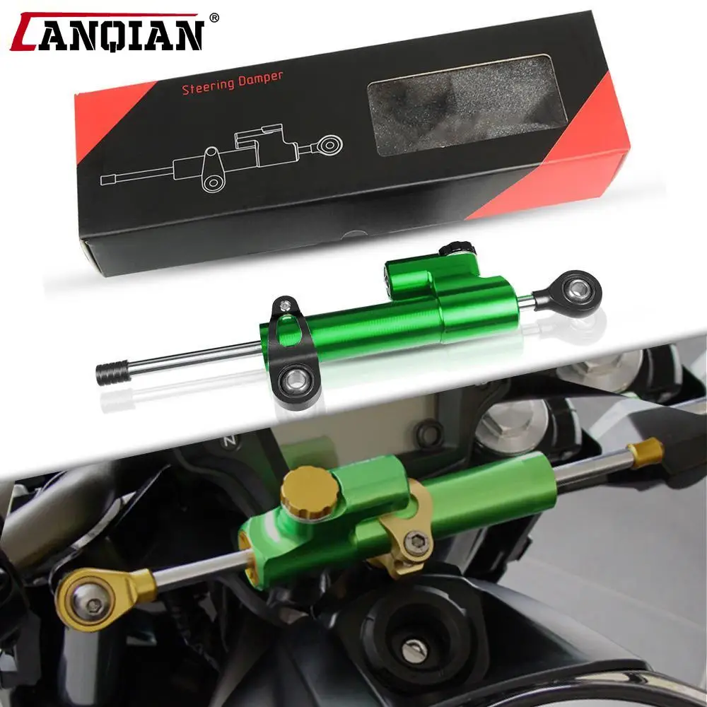 

Universal Aluminum Motorcycle Steering Damper Stabilizer For KAWASAKI Z1000 Z 1000 Z750 Z 750 2003 2004 2005 2006 2007 2008 2009