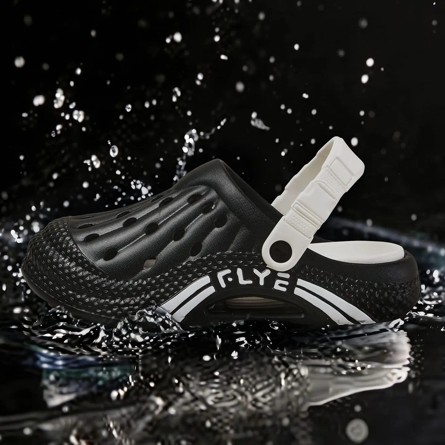 New hole shoes platform non-slip men's shoes go out ultra-light ins advanced driving shoes beach shoes