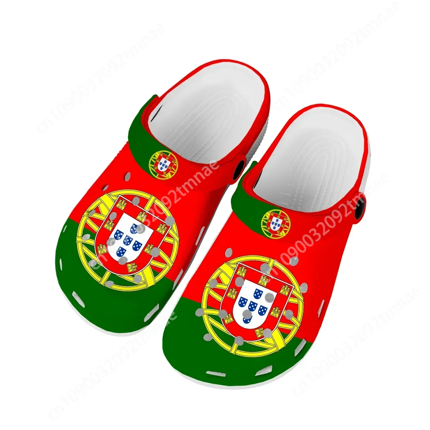 

Portugal Flag Home Clogs Custom Water Shoes Mens Womens Teenager Portugal Shoe Garden Clog Breathable Beach Hole Slippers