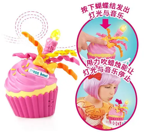 Anime Lalaloopsys Actionfigurer Sjungande Luminescens Simulering Kakrutschkana Slott Modell Söt Flicka Leksak Lekstuga Barnpresenter 8 best sales Lalaloopsy docka - №8