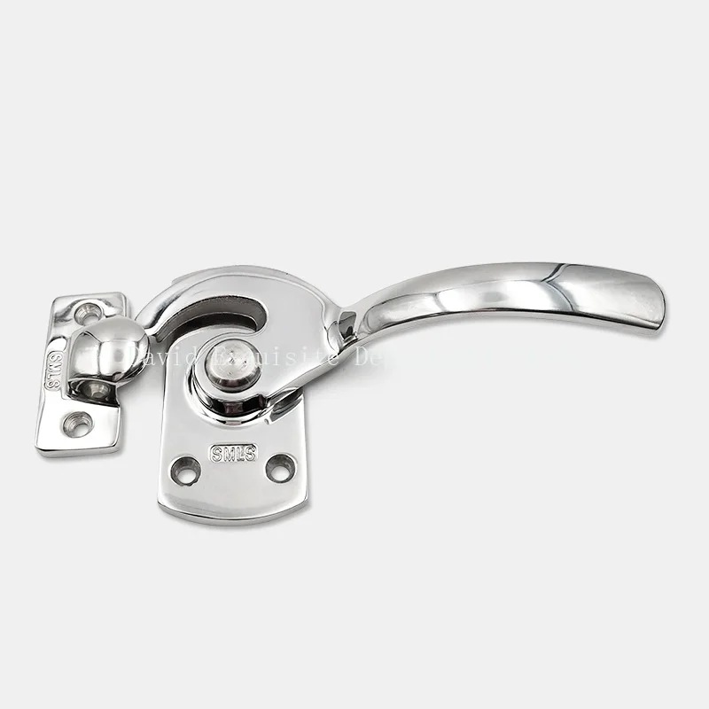 Stainless Steel Steel Oven Door Lock  Cabinet Sealing Handle Sealing Pressing Handle Painting Mechanical Flat Pressure Lock