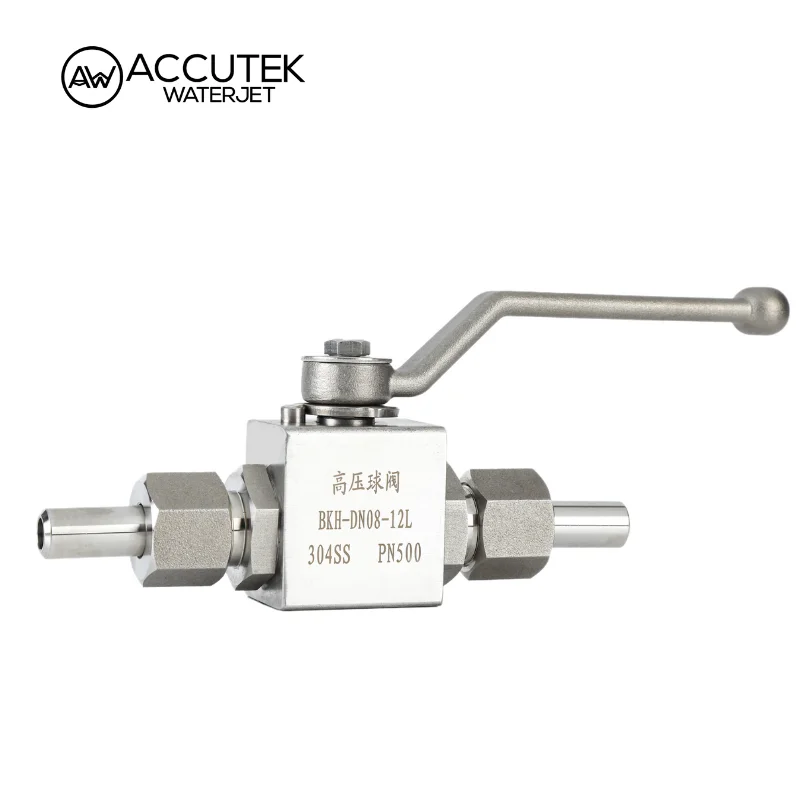 

AW® 304 Stainless Steel 2-Way Hydraulic Ball Valve Pipe to Tube Butt Weld High Pressure 6000Psi