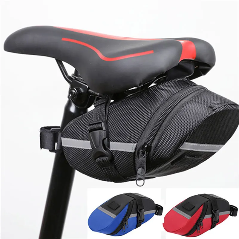 

Bicycle Bike Waterproof Storage Saddle Bag Seat Cycling Tail Rear Pouch Seatpost saddle bag Outdoor Bicicleta accessories