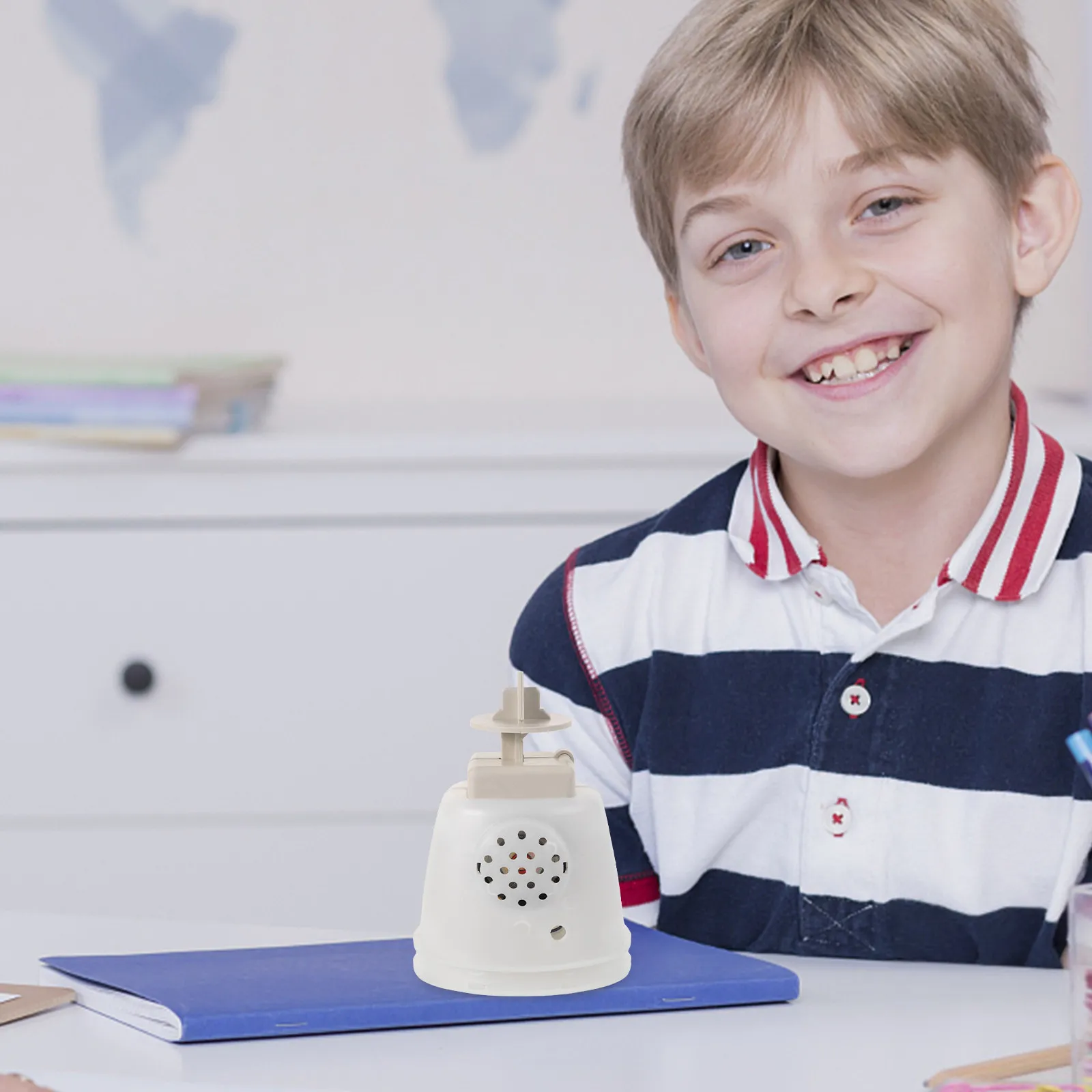 

Electronic Speaking Mechanism for Animal Figures Repeats Words Records Sounds Plays Music Lifts Automatically No Needed