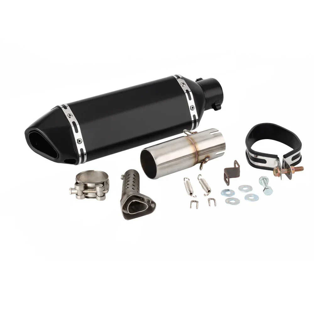 

Motorcycle For Yamaha R6 2006 to 2014 2015 2016 2017 2018 2019 YZF R6 YZF-R6 YZFR6 Exhaust Pipe With Mid Link Pipe Muffler