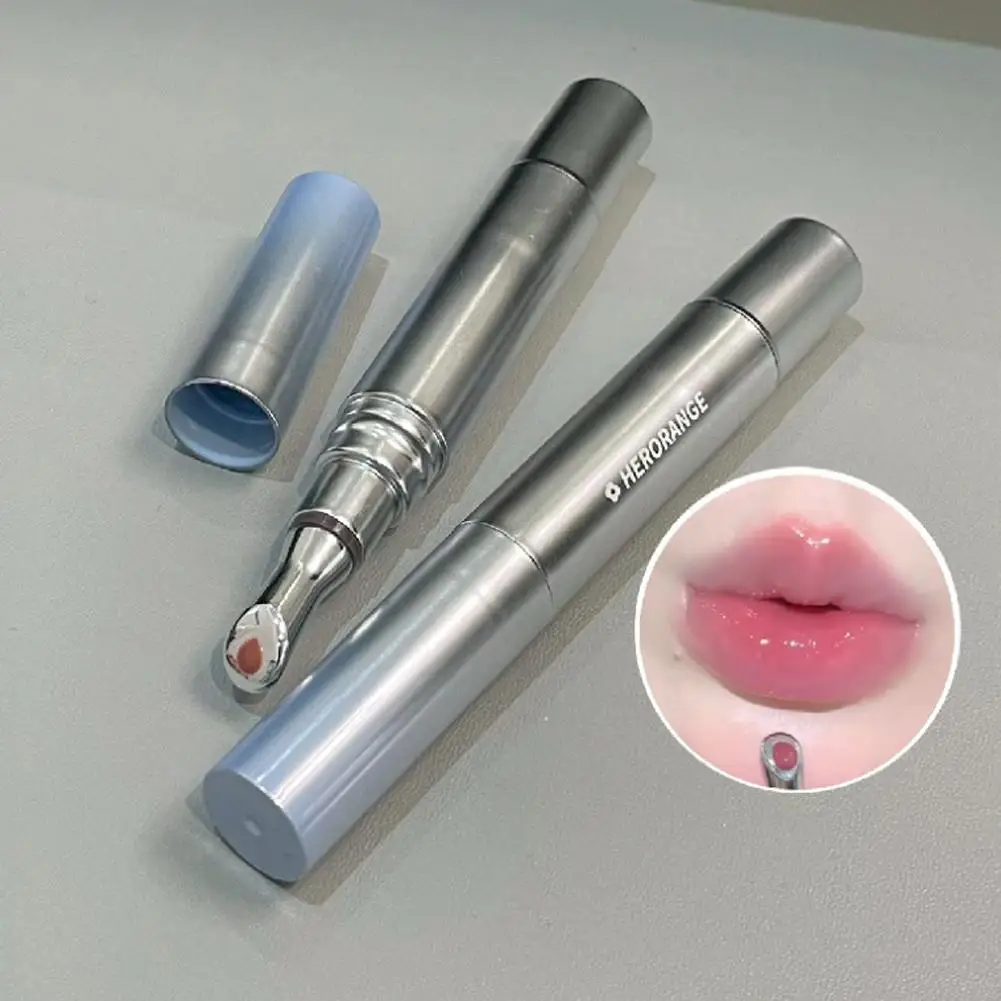 ลิปกลอสเนื้อฉ่ำวาวแบบธรรมชาติ, ลิปกลอสบำรุงริมฝีปาก 1 ชิ้น, ลิปสติกเพิ่มความอวบอิ่มสำหรับผู้หญิงและเด็กผู้หญิง, อุปกรณ์แต่งหน้าริมฝีปาก