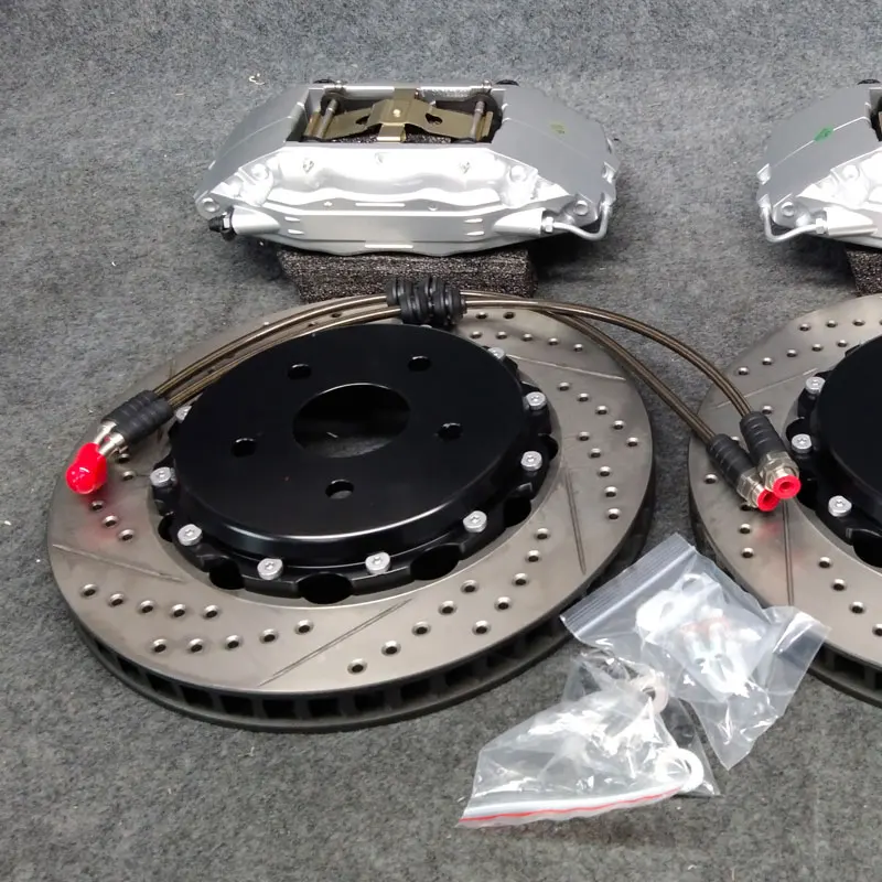 Factory Customize 4 Pot BIg Brake Caliper with Drilled and Soltted Disc Kits for BMW E46 E36 E85 E86