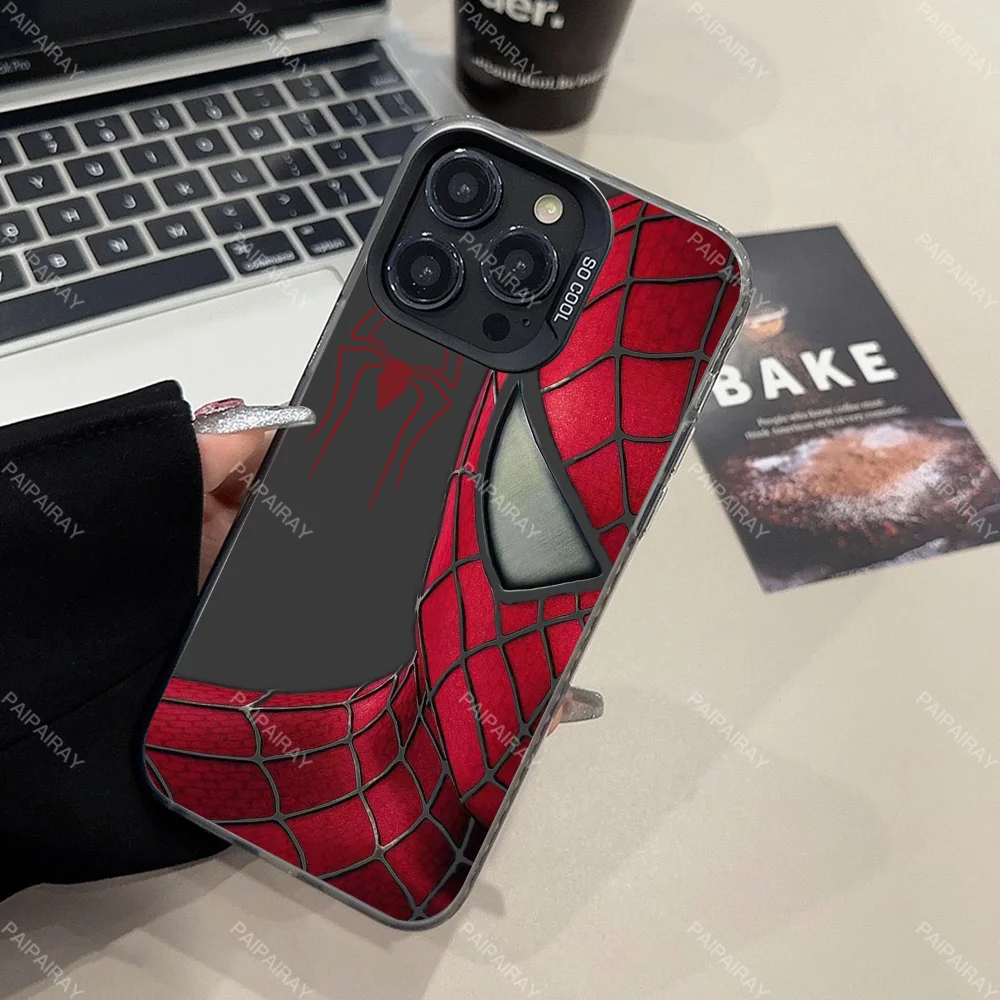 Dsy كول S-العنكبوت M-Man لسامسونج غالاكسي S20 23 24 25 30 32 34 35 FE زائد الترا جراب هاتف قذيفة حماية الغطاء الخلفي IMD #3