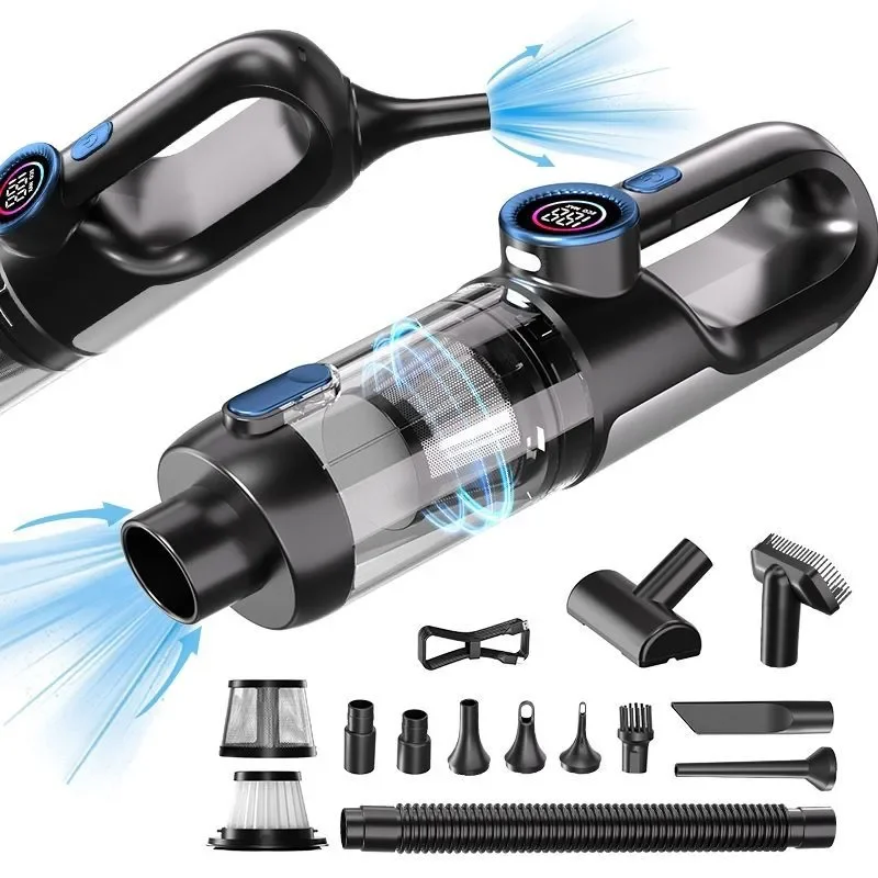 For Car Wash Vacuum Cleaner Handheld Wireless Portable Mini Super High Power