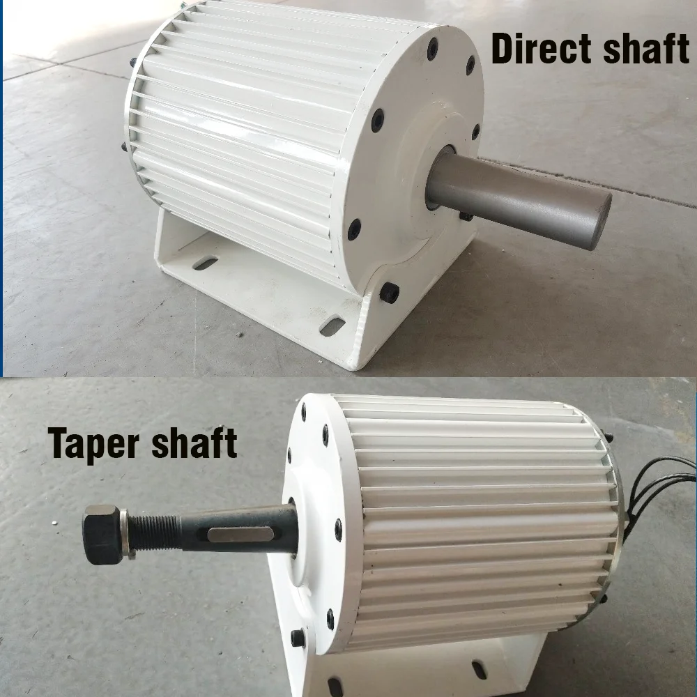 Generatore a magnete permanente senza ingranaggi a bassa velocità 20KW 12V 24V 48V utilizzato per turbine eoliche e turbine ad acqua