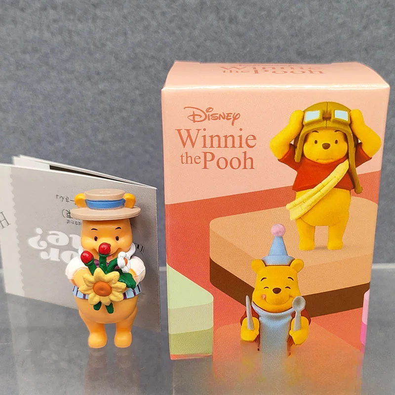 4Pcs/Set Anime Cartoon Winnie The Pooh Action Figure Toy Pooh Bear Tigger Eeyore Piglet Action Figure Doll Toys Christmas Gift