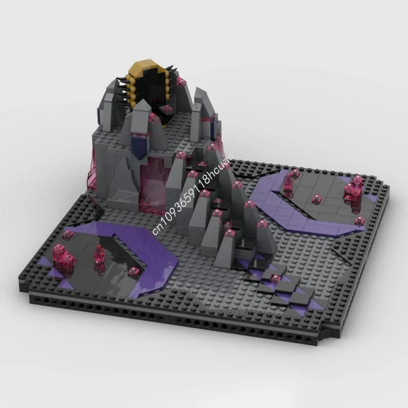 

Набор строительных блоков MOC «Кристальный Трон Короля» (506 деталей) — Новогодняя игрушка, конструктор для детей, модель для самостоятельной сборки, подарок на день рождения