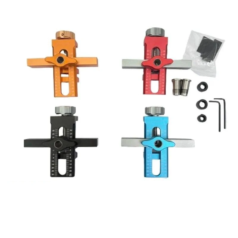 for Cabinet Door Installation Tool Aluminum Alloy Multi-functional Hanging Wardrobe Fast Punching Positioning Device