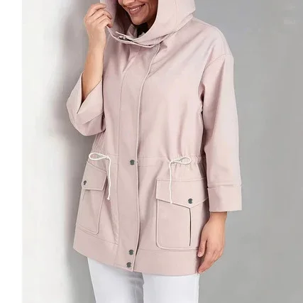 Picture 3: 1XL-5XL Plus Size Autumn Winter Bomber Jackets For Women Outerwears Oversized Jacket Woman Streetwear Coats Trench Coat