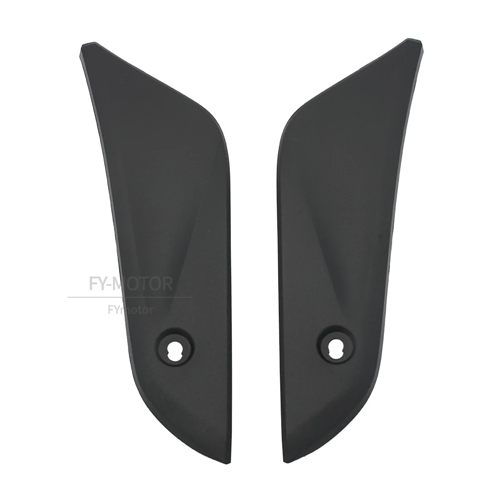 Motorcycle Unpainted Black Gas Tank Side Cover Trim Cowl Fairing Fit For Honda CBR1000RR CBR 1000RR 2004 2005 2006 2007