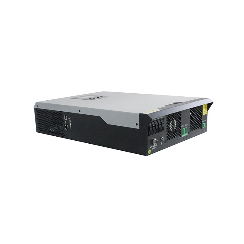 5.5KW/3.5KW 24 V 48V ปิด Hybrid โปรแกรมพลังงานแสงอาทิตย์อินเวอร์เตอร์ Pure Sine Wave 12V 220อินเวอร์เตอร์พลังงานแสงอาทิตย์อินเวอร์เตอร์