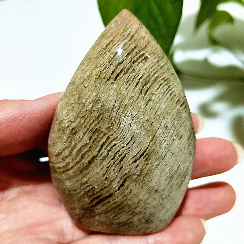 Natural Crystal White Lotus Stone Accompanying Torch Point Witchcraft Chakra Healing Crystal sHome Room Decoration