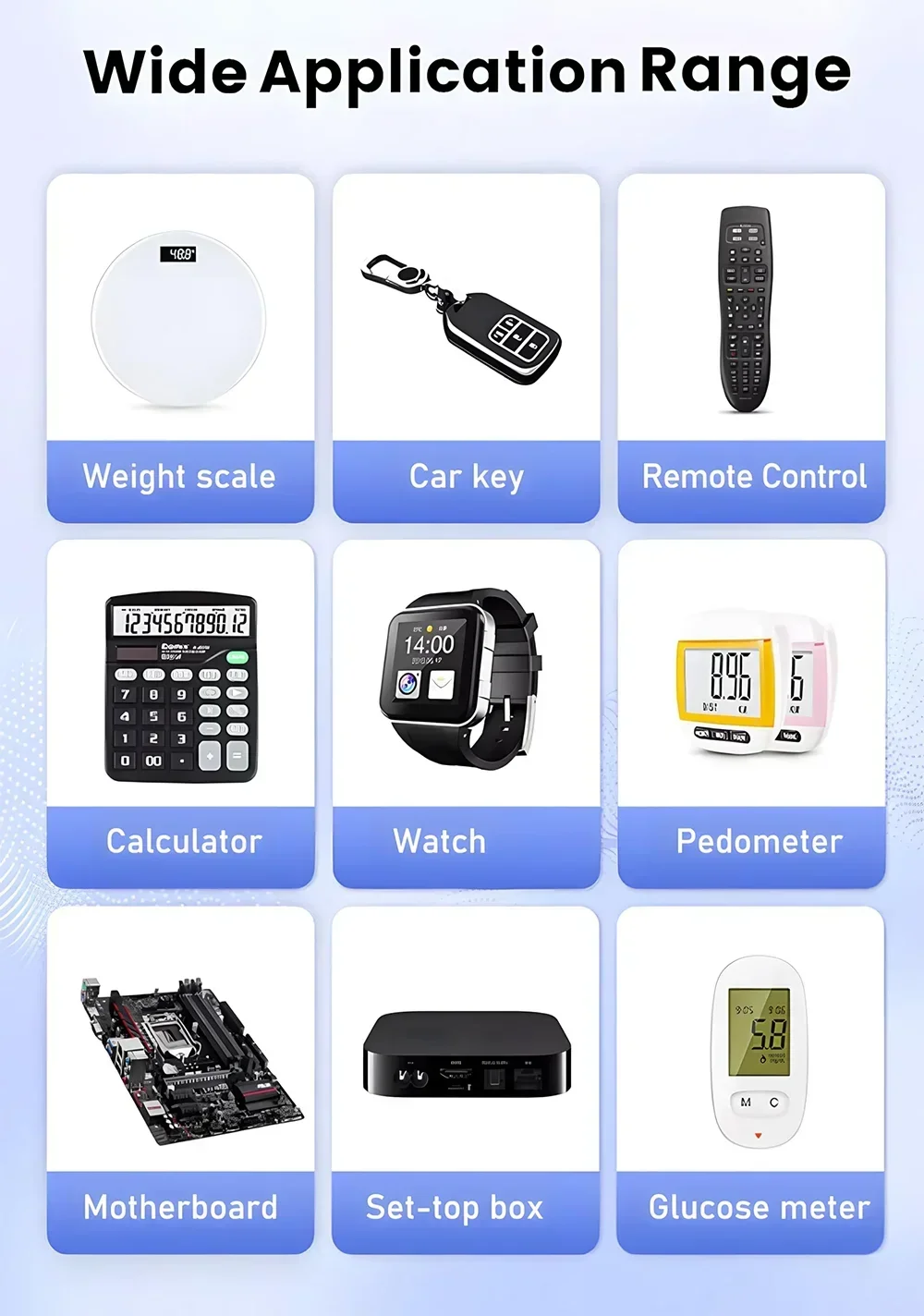 5-20 قطعة CR1225 3 فولت بطارية ليثيوم LM1225 BR1225 KCR1225 CR 1225 زر عملة خلية ل ميزان الحرارة مؤشر ليزر مفتاح فوب عن بعد