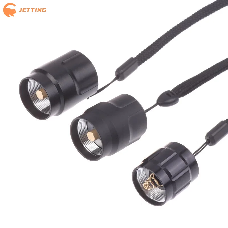 (New) 1Pcs Flashlight Replacement Part 501 502 C8 C12 LED Flashlight Button Switch Case Tail Switch Module DIY Repair Parts