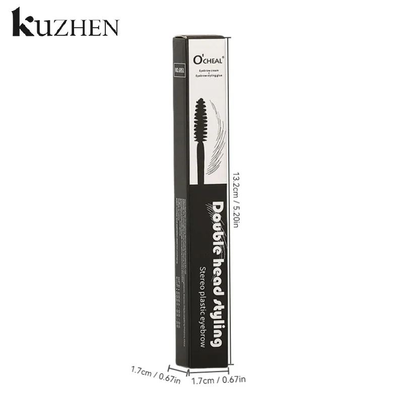 Gel coiffant pour sourcils, ensemble de cire transparente et imperméable, Gel pour sourcils, maquillage longue durée, savon sculpté
