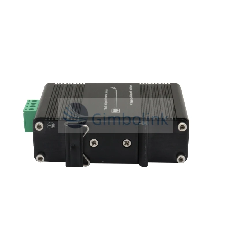 Mini Industrial 1-Port 1000Base-X إلى 2-Port 10/100/1000Base-T 30W PoE محول الوسائط معدات تحويل الاتصالات البصرية #5