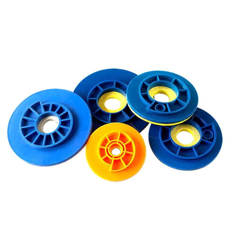 LOZLIN 5/6 Inch 125/150mm Snail Lock Hook and Loop Backing Pad Polishing Disc Holder for Granite Marble Concrete Stone Floor
