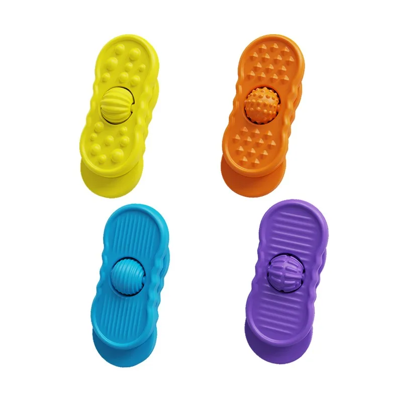 Sensory Stone Children's Silicone Fingertip Fidget Roller Slider EDC Relieve Stress Relief Fidgeting Toys Anti Anxiety Funny