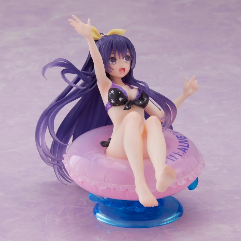 Original Date a Live TAiTO Yatogami Tohka 10cm Scale PVC Swimwear Figure - Anime Collectible Model Toy for Fans