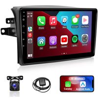 9inch IPS Touch Screen for Sienna Bluetooth FM In-dash GPS WiFi SWC Split Screen for Toyota Sienna 2004- 2010